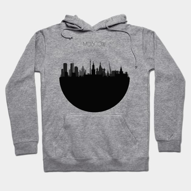 Moscow Skyline Hoodie by inspirowl